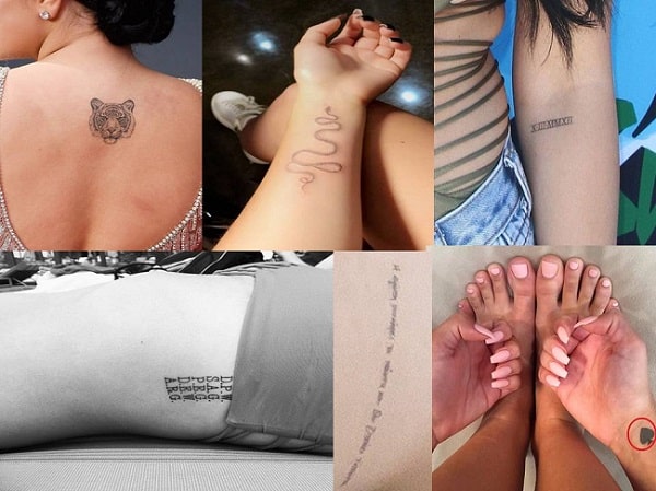 All the six tattoos of Ariel Winter.
